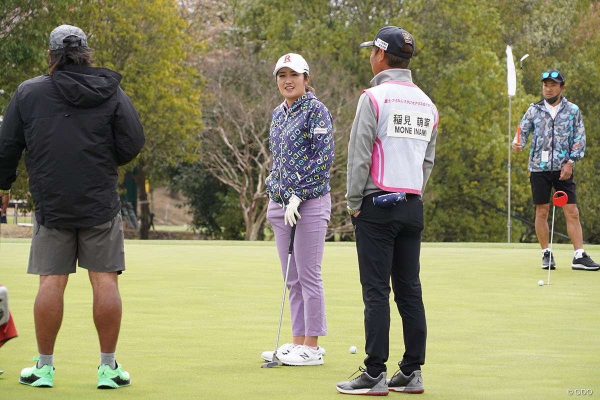 2022年 富士フイルム・スタジオアリス女子オープン  事前 稲見萌寧