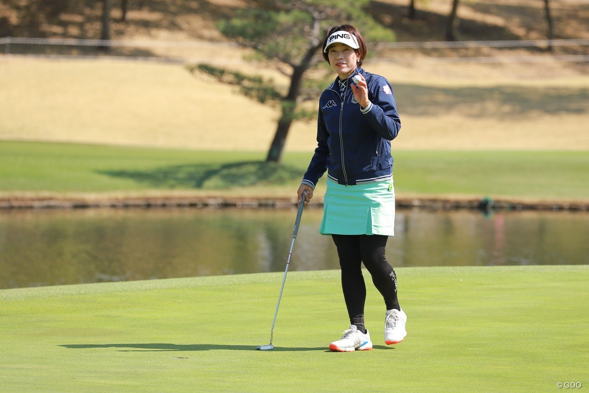 2022年 富士フイルム・スタジオアリス女子オープン  初日 大山志保