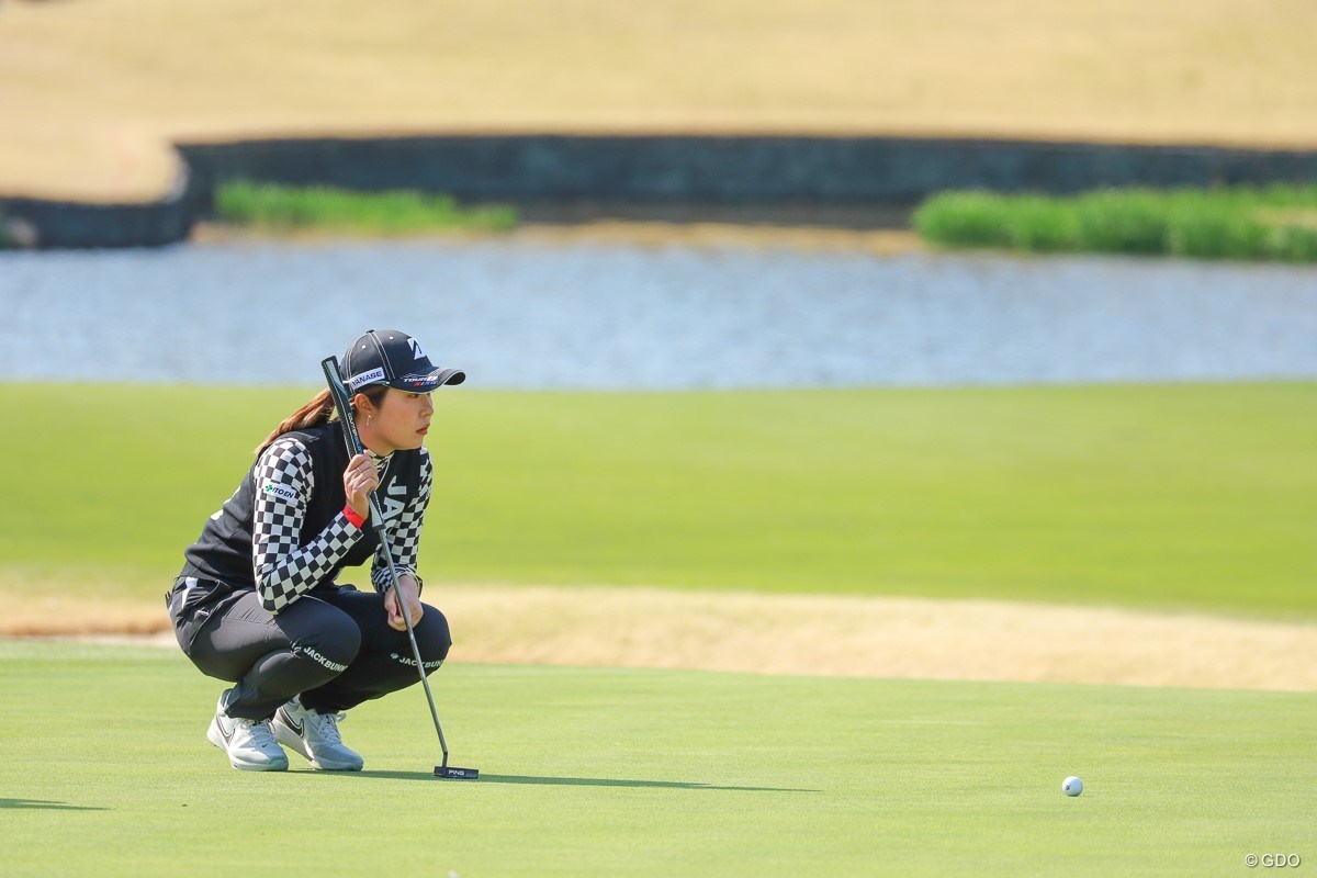 2022年 富士フイルム・スタジオアリス女子オープン 初日 大里桃子
