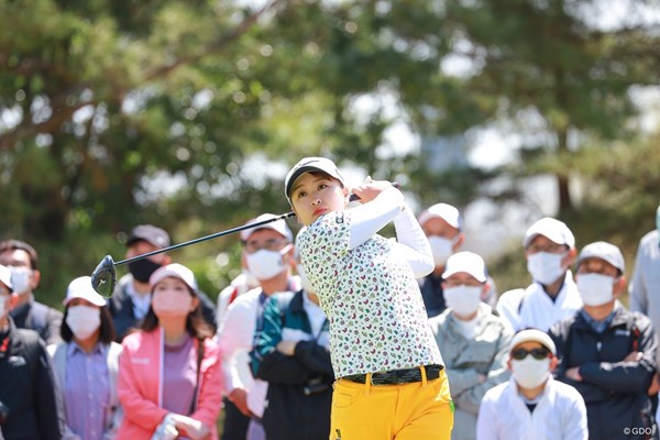 2022年 富士フイルム・スタジオアリス女子オープン  初日 西郷真央 27位で初日を終えた