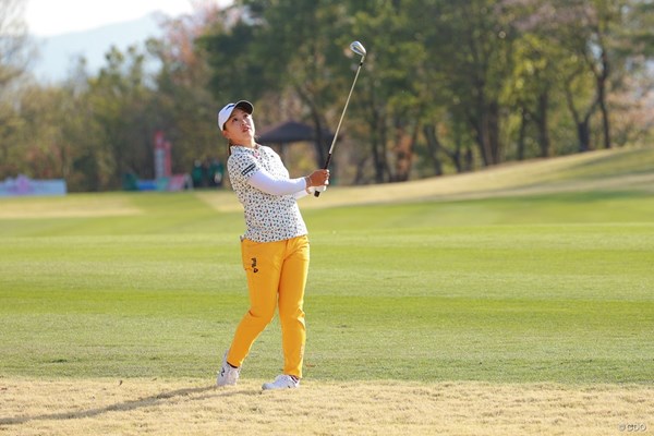 2022年 富士フイルム・スタジオアリス女子オープン  初日 西郷真央 首位とは5打差