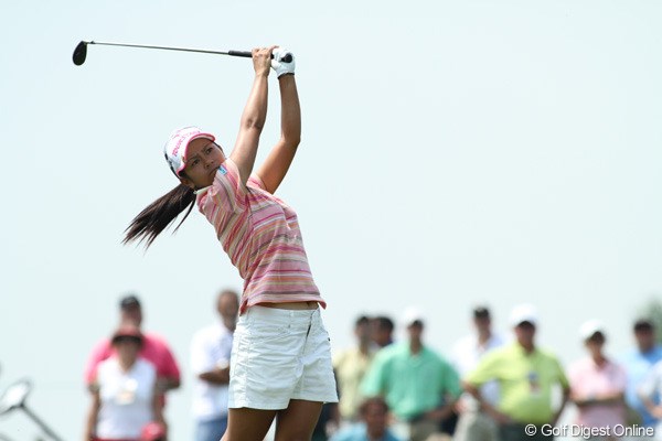 2010年 全米女子オープン 初日 宮里藍