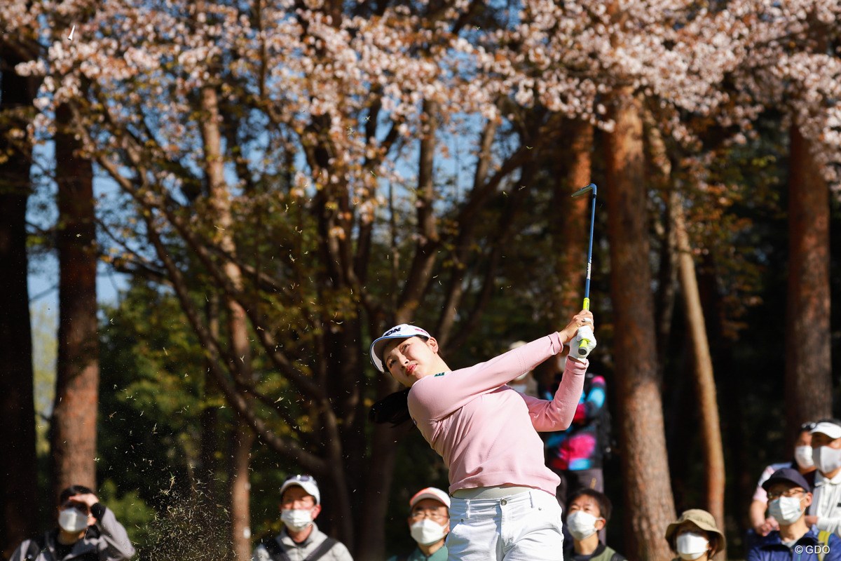 2022年 富士フイルム・スタジオアリス女子オープン 2日目 小祝さくら