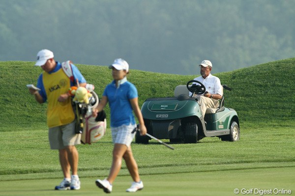 2010年 全米女子オープン 初日 宮里美香