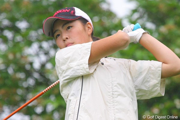 2010年 ANA PRINCESS CUP 最終日 高橋恵 13歳でプロの試合で優勝を果たした高橋恵（写真は大会初日のもの）