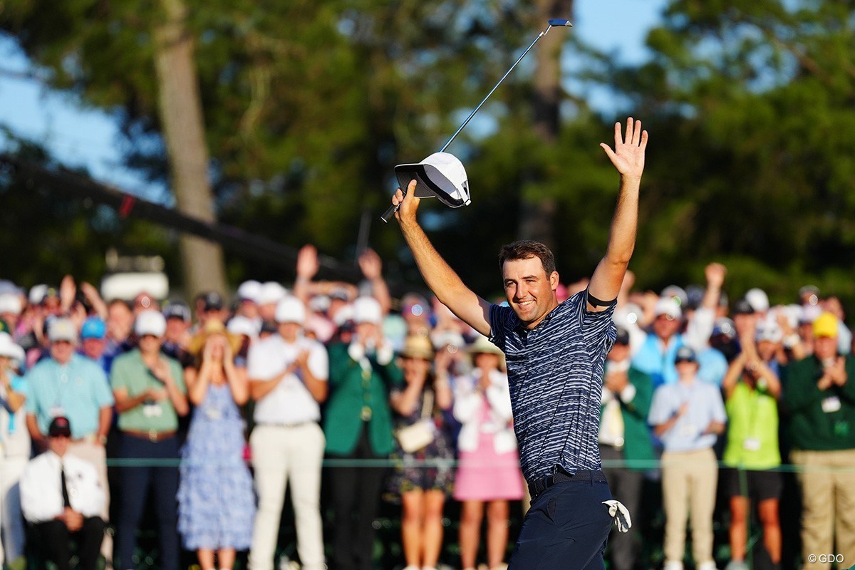 2022年 マスターズ  最終日 スコッティ・シェフラー