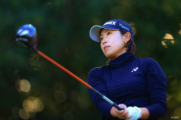 若林舞衣子 ※写真は2021年「JLPGAツアーチャンピオンシップリコーカップ」