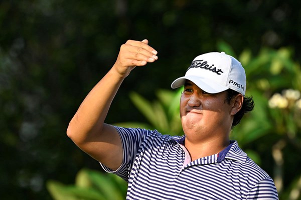 キム・シバンが3月に念願の初優勝を飾ったタイで好スタート（提供：アジアンツアー）