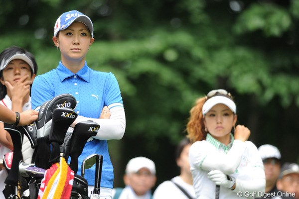 2010年 明治チョコレートカップ 初日 古閑美保＆青山加織