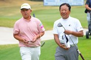 2022年 関西オープンゴルフ選手権競技 初日 香川友 倉本昌弘