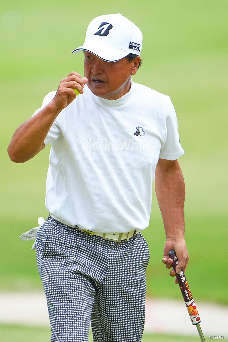 2022年 関西オープンゴルフ選手権競技 初日 倉本昌弘