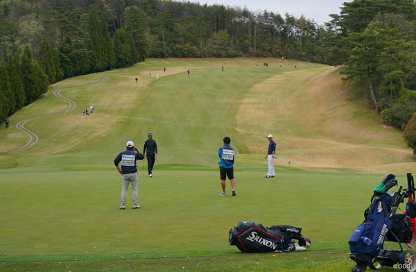 2022年 関西オープンゴルフ選手権競技 2日目 コース 16番グリーンからの景色