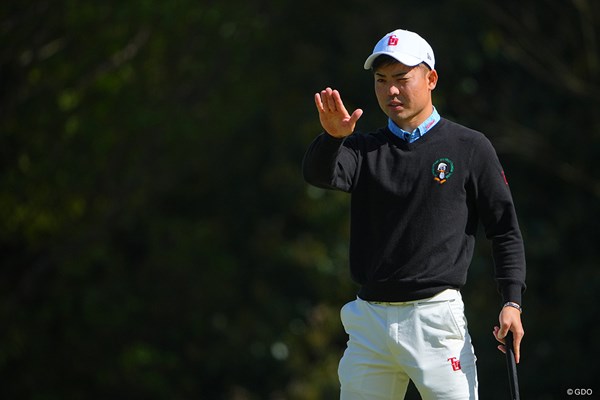 2022年 関西オープンゴルフ選手権競技 3日目 蝉川泰果 4打差を追う。