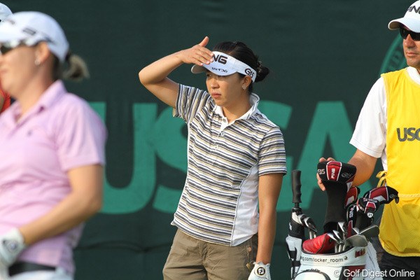 2010年 全米女子オープン 2日目 上野藍子