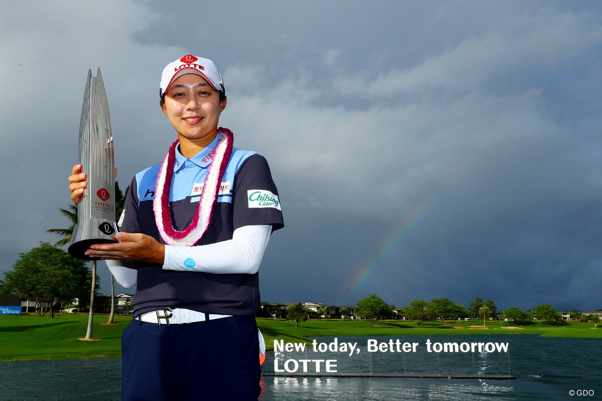 2022年 ロッテ選手権 4日目 キム・ヒョージュ
