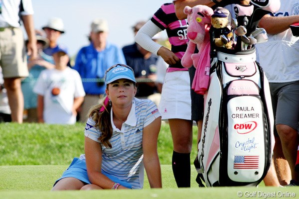 2010年 全米女子オープン 3日目 ポーラ・クリーマー
