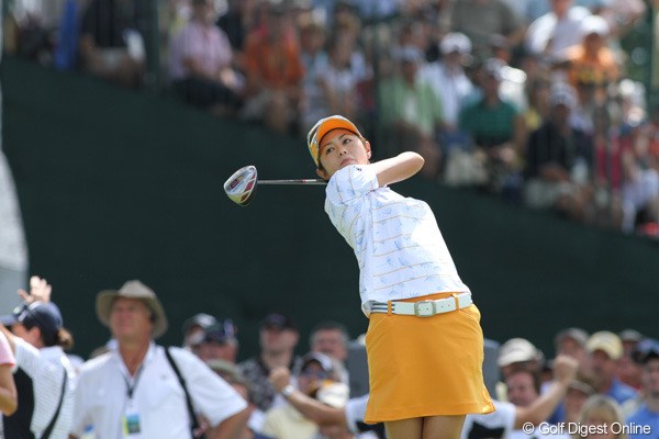2010年 全米女子オープン 3日目 諸見里しのぶ
