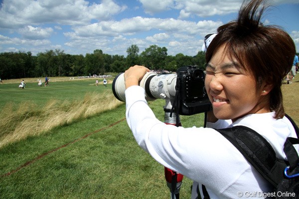 2010年 全米女子オープン 3日目 森桜子