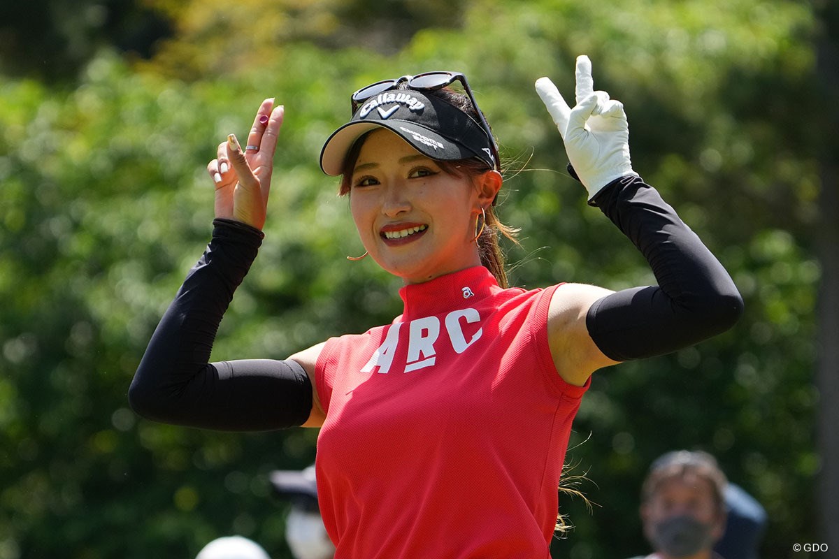 2022年 フジサンケイレディスクラシック 初日 臼井麗香