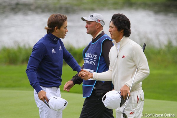 2010年 バークレイズ スコットランドオープン 最終日 石川遼＆カミロ・ビジェガス