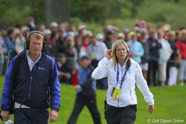 2010年 バークレイズ スコットランドオープン 最終日 イブ・ミュアヘッド