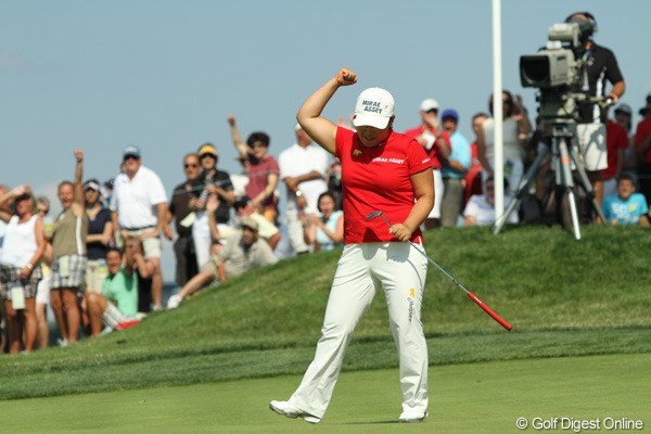 2010年 全米女子オープン 最終日 申智愛
