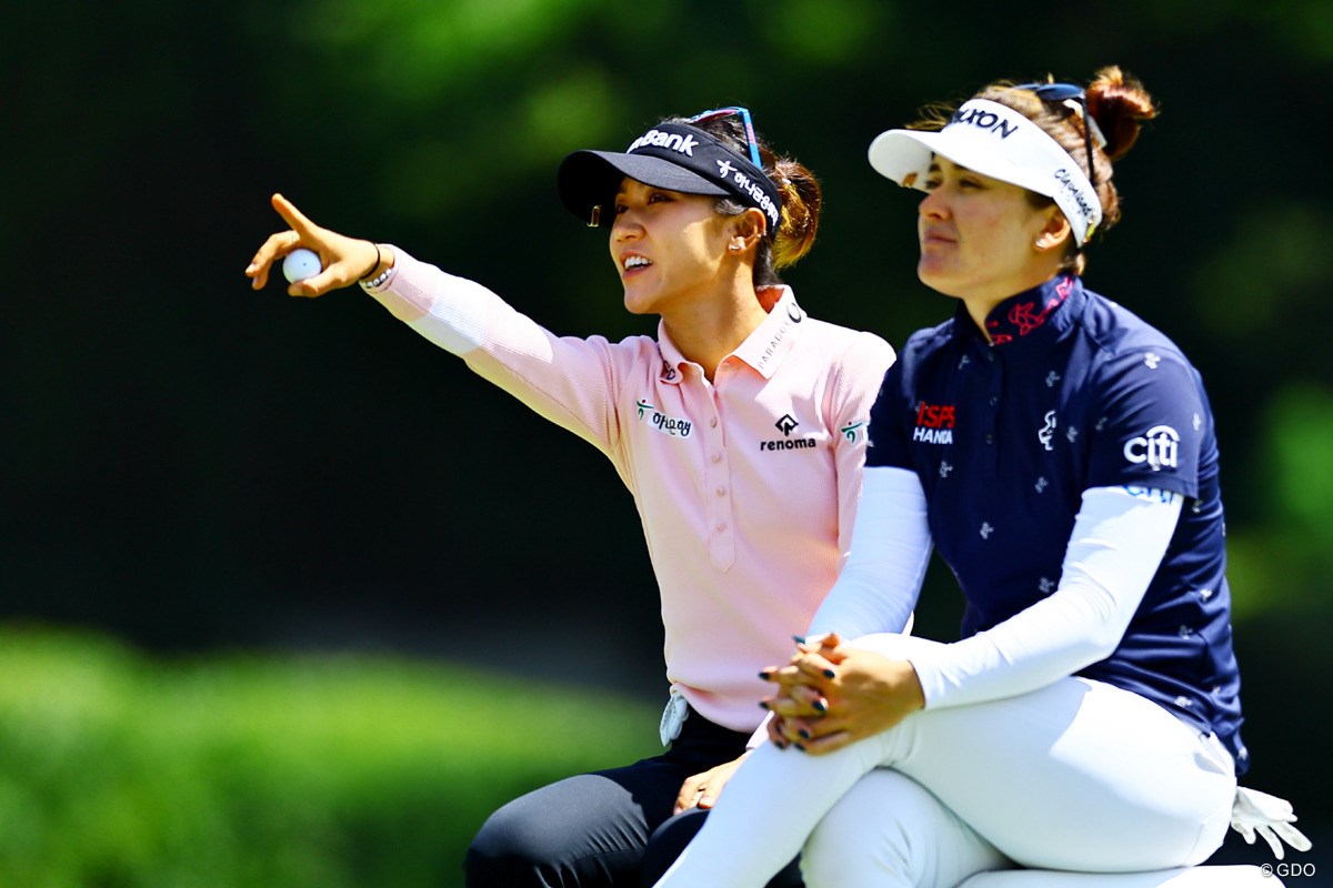 2022年 パロスバーデス選手権  presented by バンク・オブ・アメリカ 3日目 リディア・コー ハンナ・グリーン
