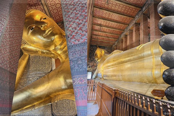 2022年 ベットフレッド英国マスターズ hosted by ダニー・ウィレット 事前 タイの寺院 タイの寺院。神頼みもしてきました