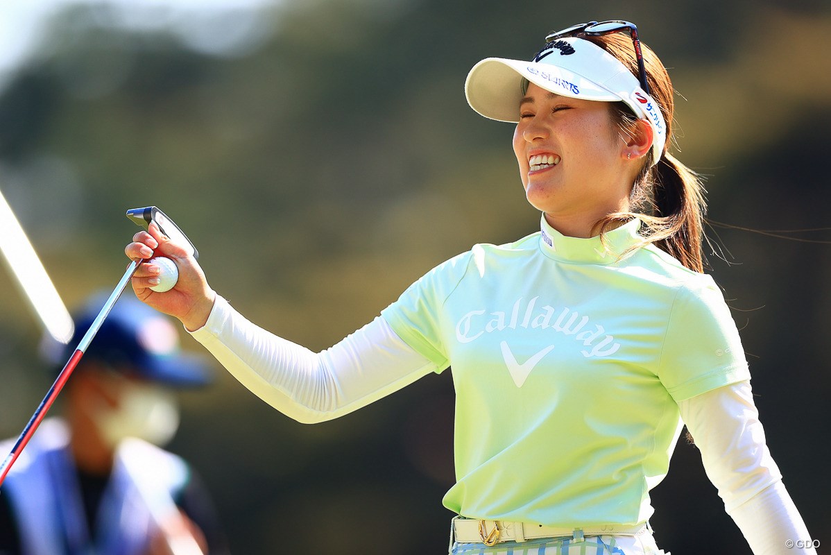 2022年 ワールドレディスチャンピオンシップサロンパスカップ 初日 西村優菜