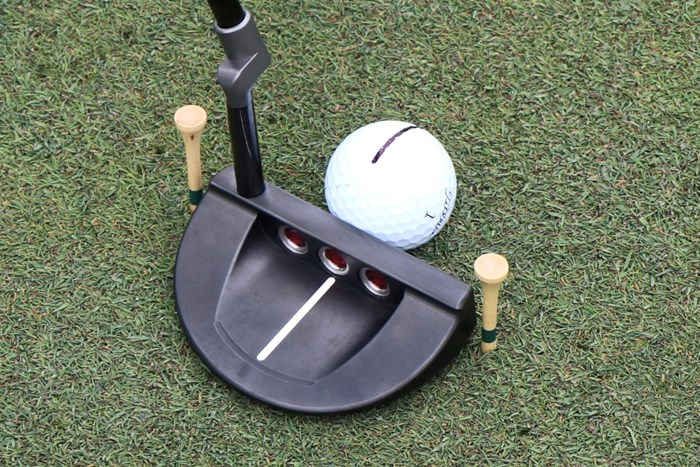 ティペグを使った練習法（提供：GolfWRX, PGATOUR.COM） 2022年 ウェルズファーゴ選手権 デニー・マッカーシー