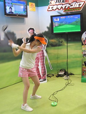 エポック社「石川遼 エキサイトゴルフ」 エポック社が開発したゴルフゲーム、エポック社「石川遼 エキサイトゴルフ」
