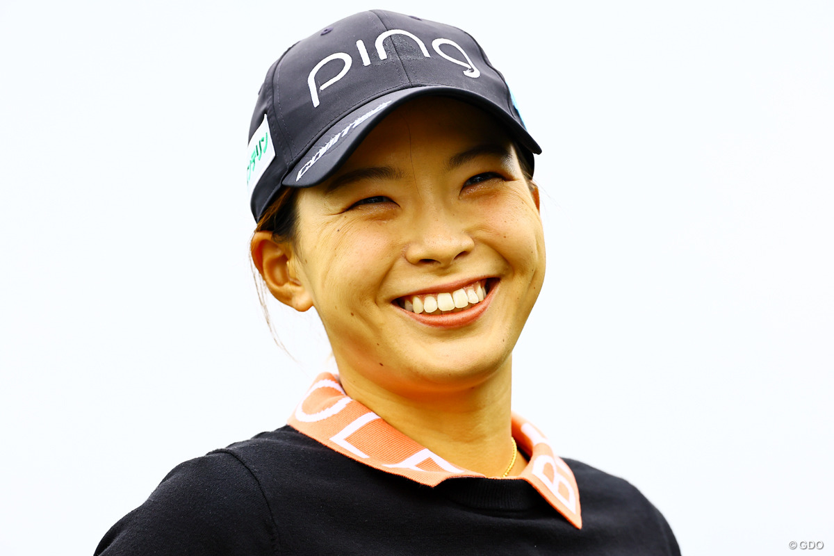 渋野日向子が直ドラ披露 もぐもぐタイムはアロエヨーグルト味【国内女子ツアー LPGA】｜GDO ゴルフダイジェスト・オンライン