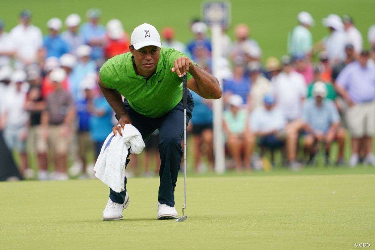 2022年 全米プロゴルフ選手権 2日目 タイガー・ウッズ