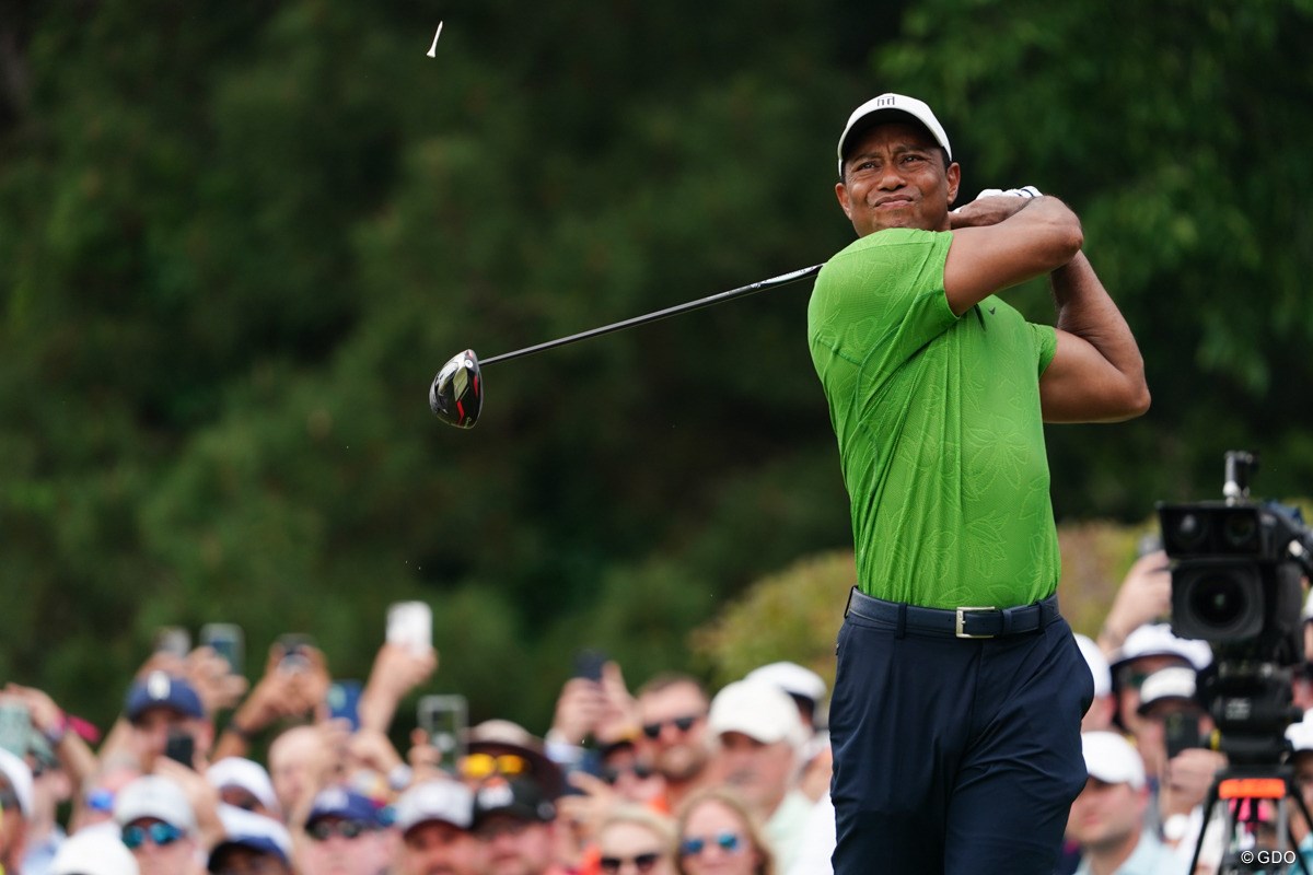 2022年 全米プロゴルフ選手権 2日目 タイガー・ウッズ