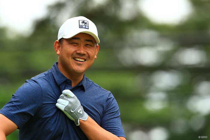ラウンド中は笑顔が多かった 2022年 ゴルフパートナー PRO-AMトーナメント  3日目 松坂大輔