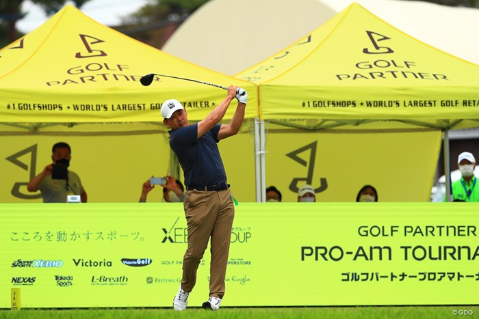 「緊張した」という朝イチのティショット 2022年 ゴルフパートナー PRO-AMトーナメント 3日目 松坂大輔
