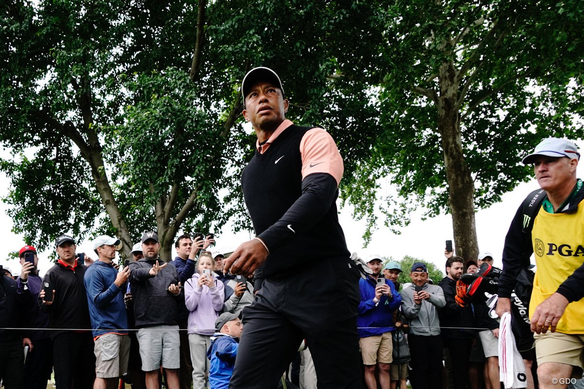 2022年 全米プロゴルフ選手権 3日目 タイガー・ウッズ