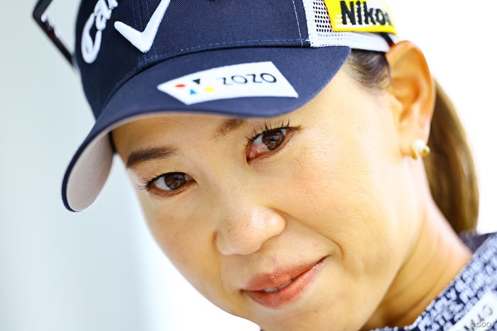 ショットに苦しみながらも6位に終わった上田桃子 2022年 ブリヂストンレディスオープン 最終日 上田桃子