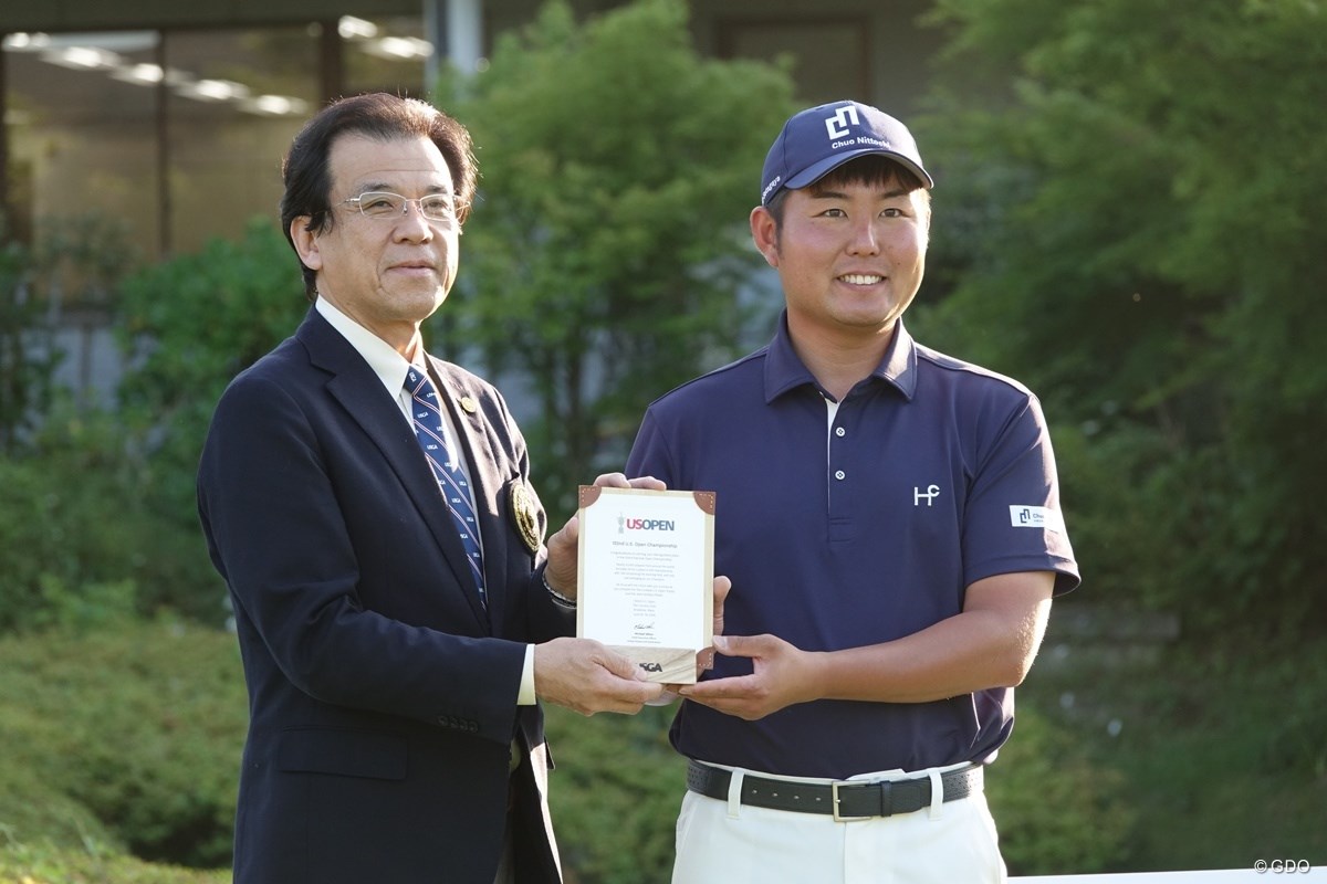2022年 全米オープン 事前 予選会 杉山知靖