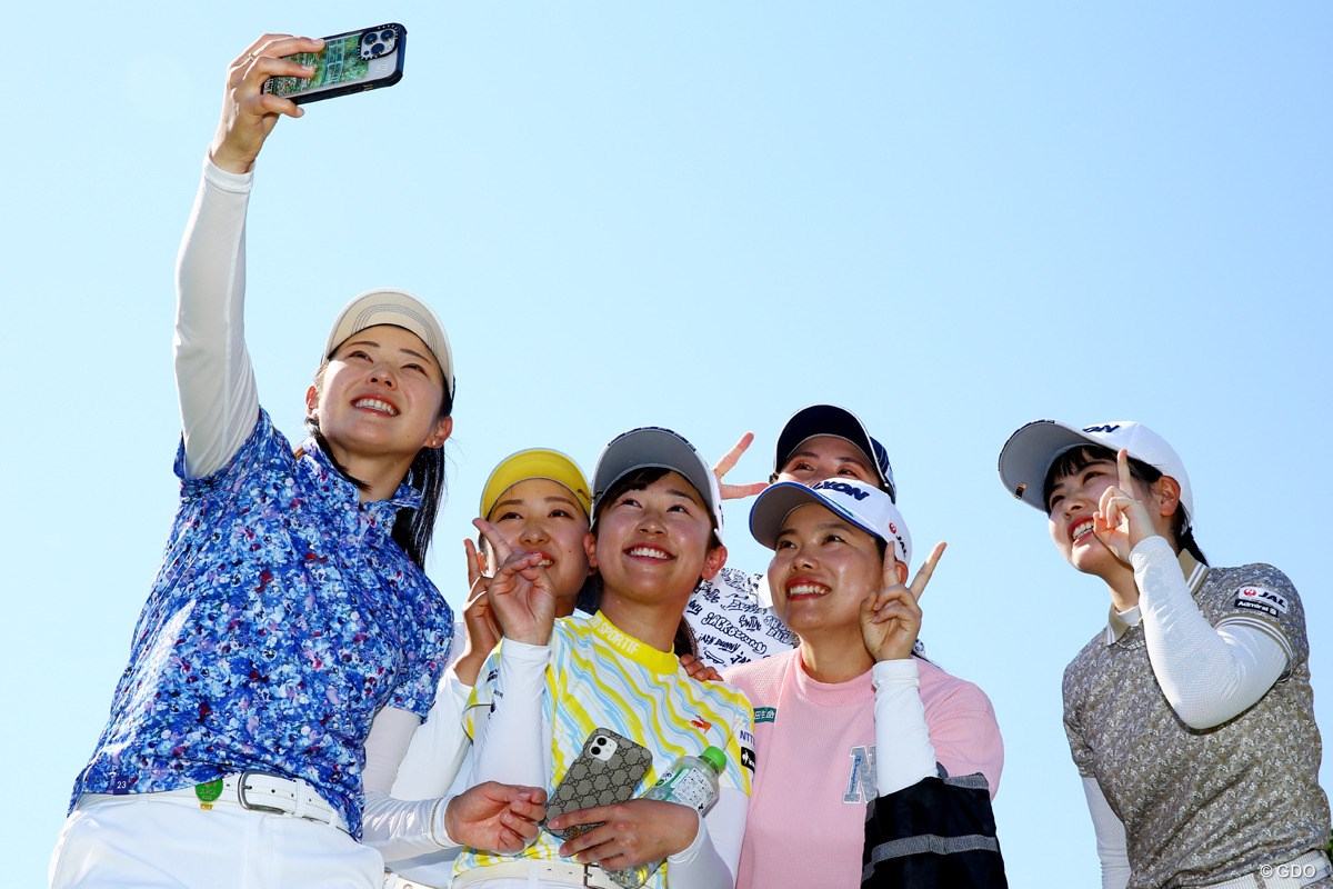2022年 リゾートトラスト レディス 最終日 辻梨恵 阿部未悠 菅沼菜々 大里桃子 尾関彩美悠 勝みなみ
