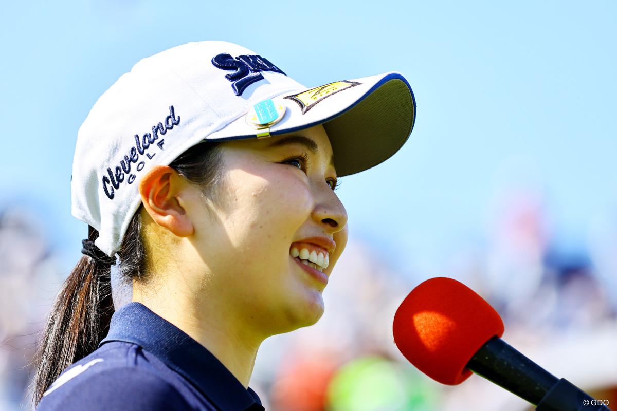 JLPGA 小祝さくら 直筆サイン入り2023 リゾートトラストレディス