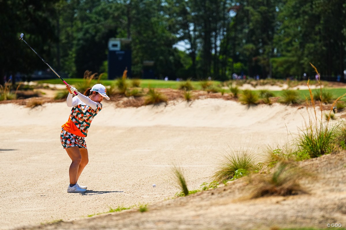 2022年 全米女子オープン 事前 古江彩佳