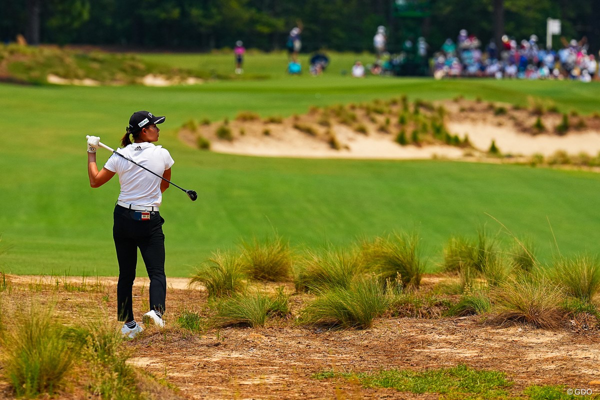 2022年 全米女子オープン 初日 渋野日向子