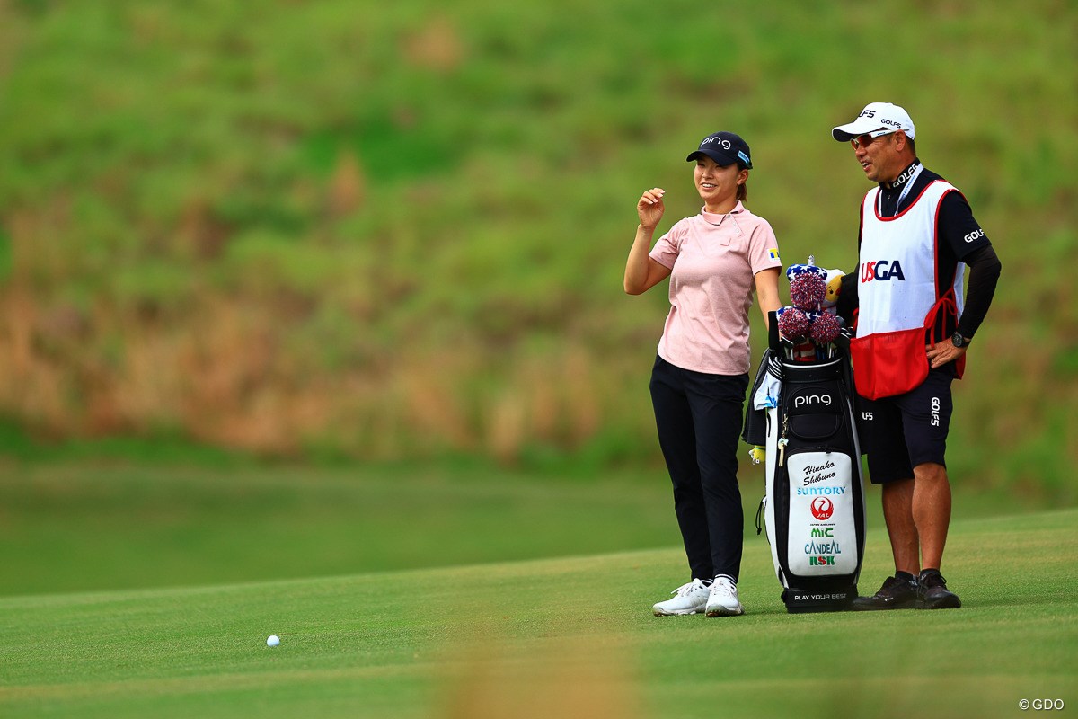 2022年 全米女子オープン 2日目 渋野日向子