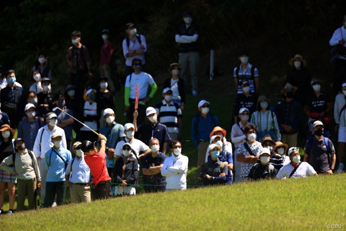 うまく打ったけどラフかな 2022年 リシャール・ミル ヨネックスレディスゴルフトーナメント 2日目 成田美寿々