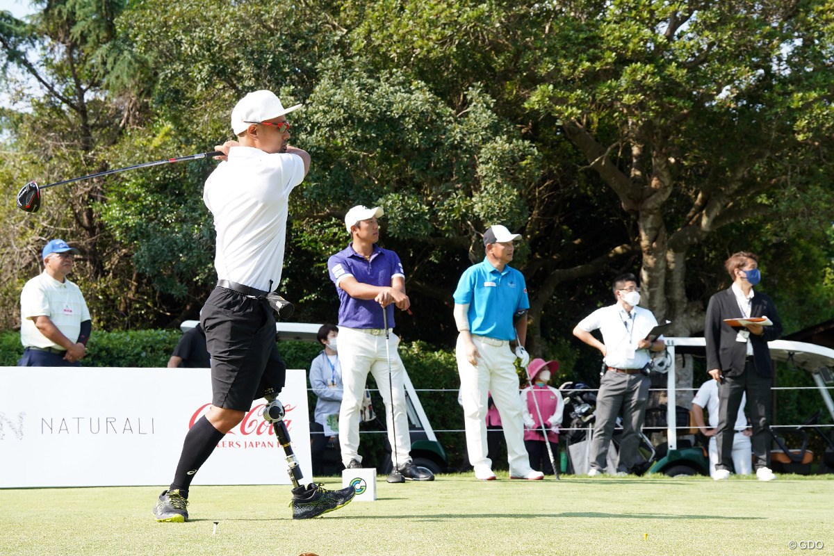 2022年 ASO飯塚チャレンジドゴルフトーナメント  事前 山本篤 堀川未来夢