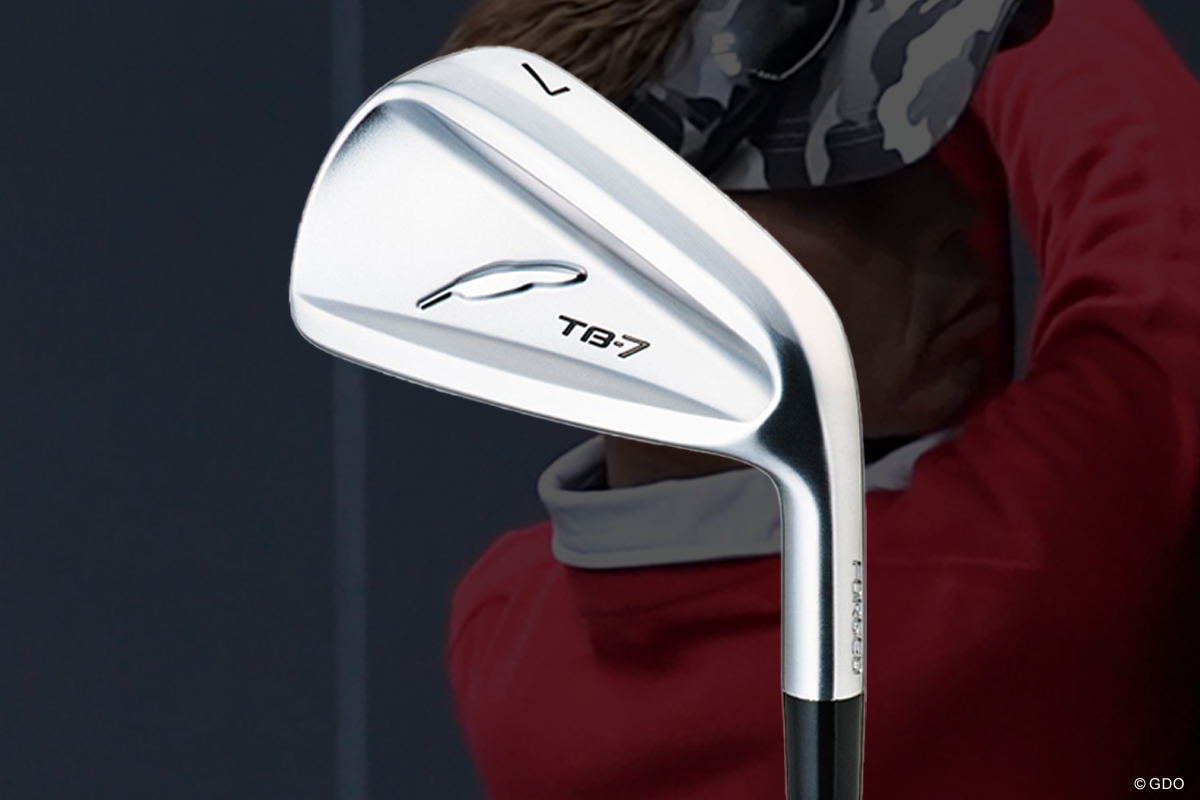 TB-7 フォージド アイアンを筒康博が試打「形状の割に飛び要素が強い」