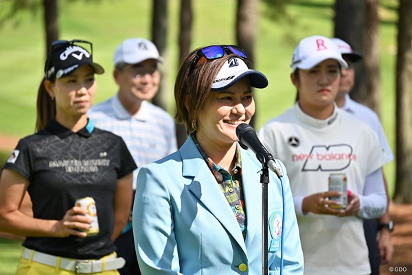 大会アンバサダーを務める宮里藍さん