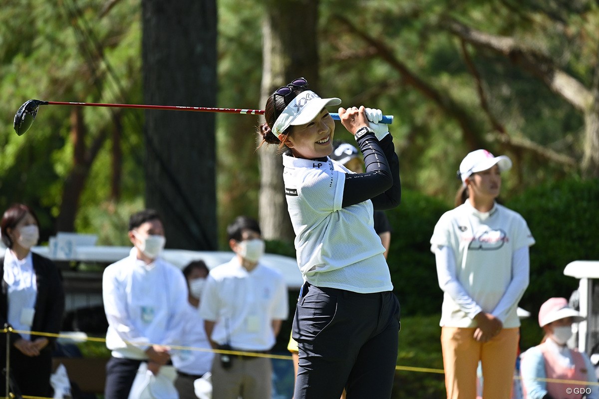 2022年 宮里藍サントリーレディスオープンゴルフトーナメント  事前 青木瀬令奈