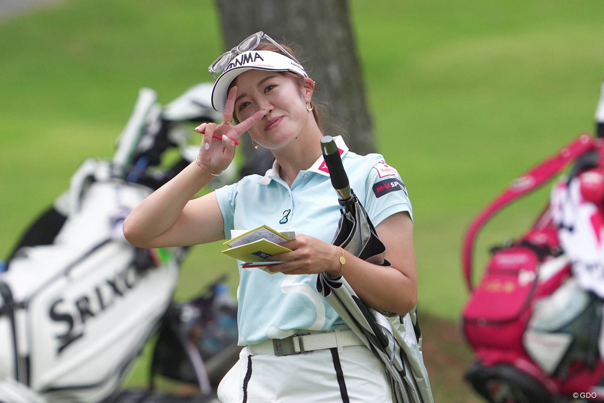2022年 宮里藍サントリーレディスオープンゴルフトーナメント 初日 林菜乃子